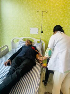 Blood donation camp 1